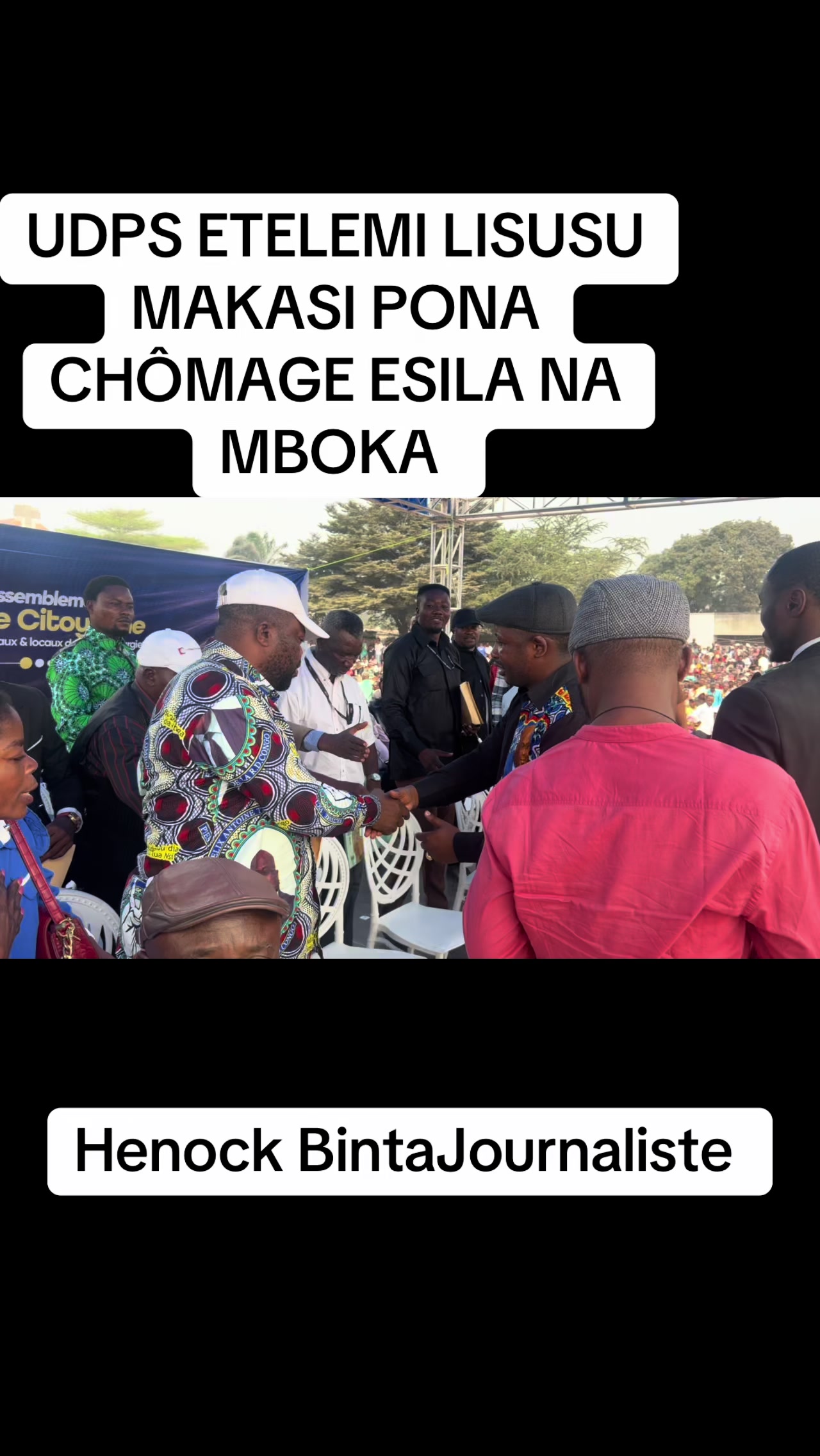 @Henock Binta Journaliste