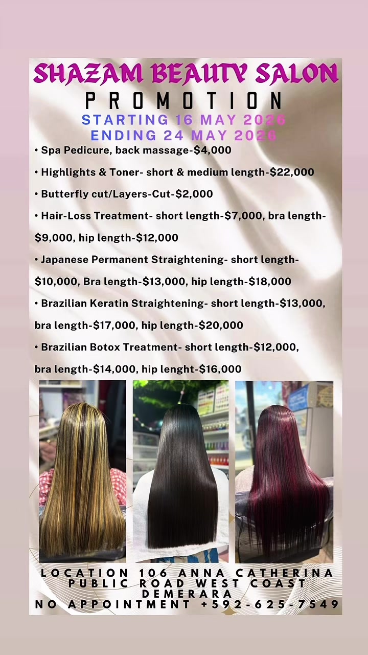 @Shazam Beauty Salon