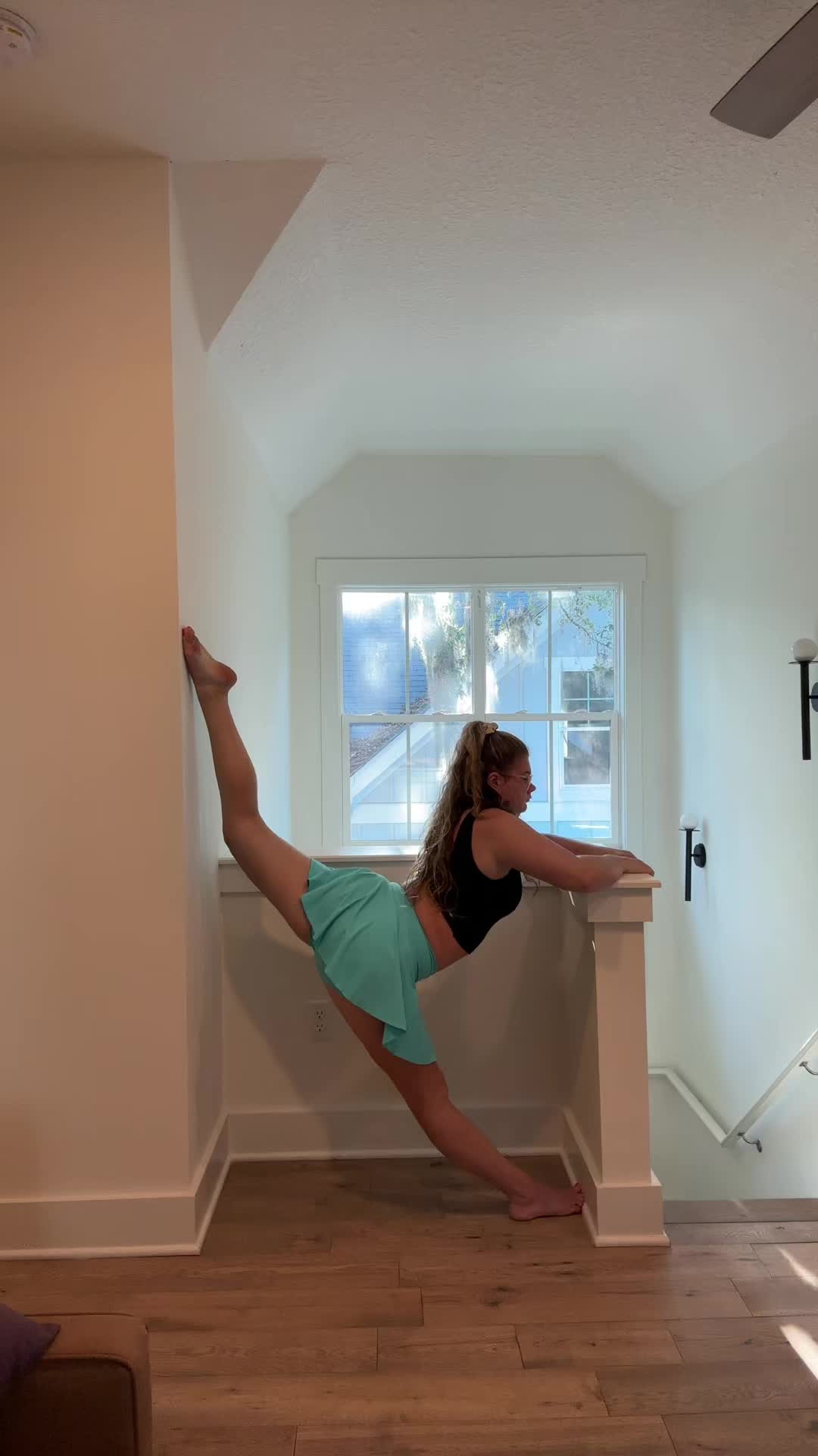 @Olivia is very flexible