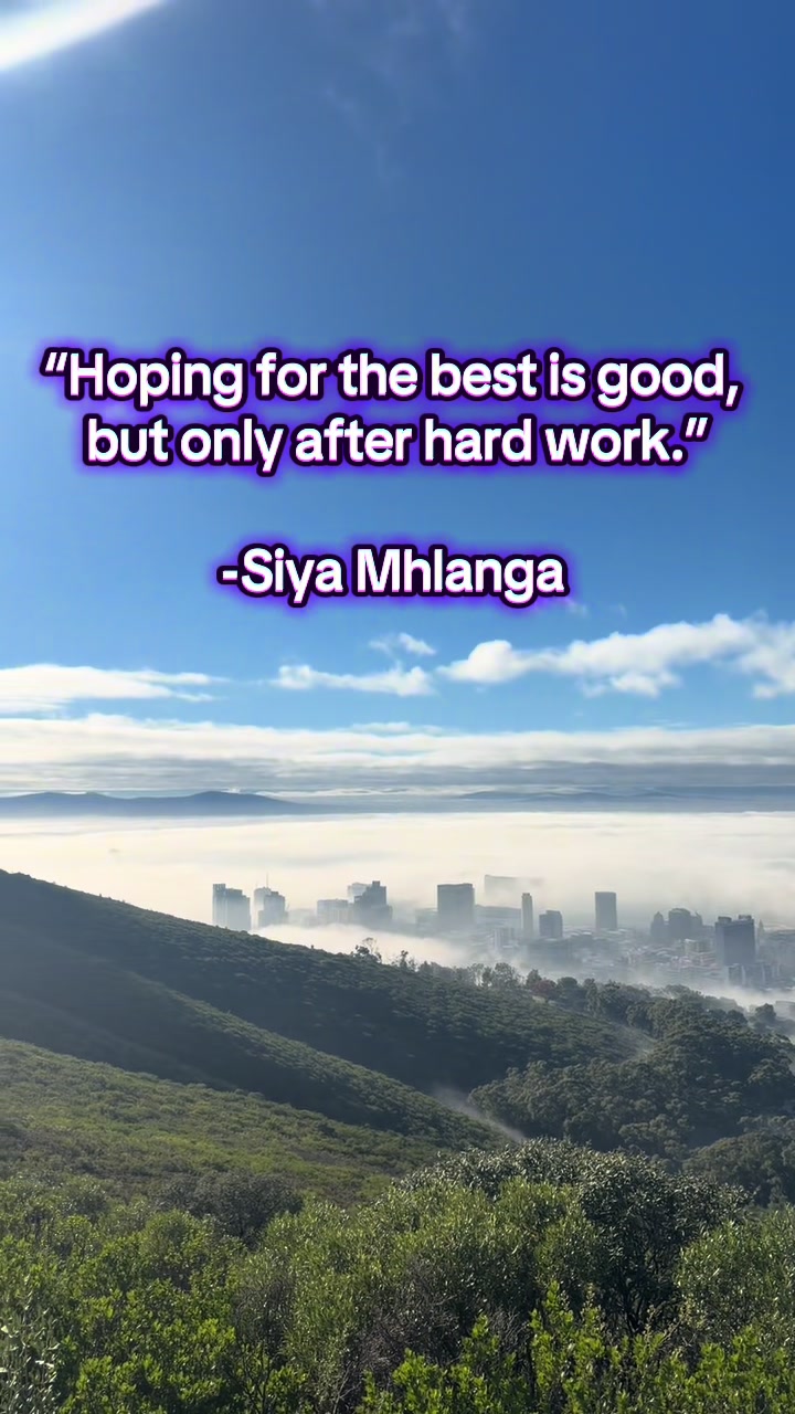 @Siya Mhlanga