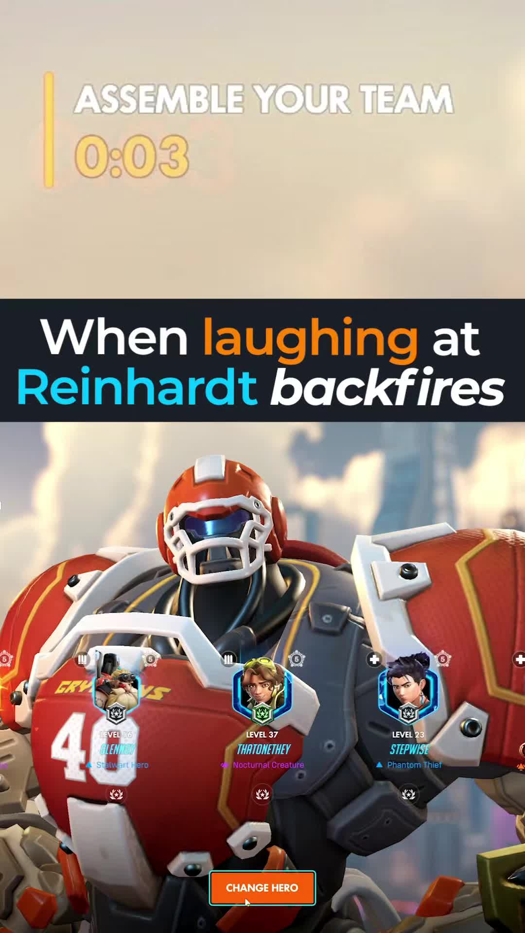 @colin the reinhardt
