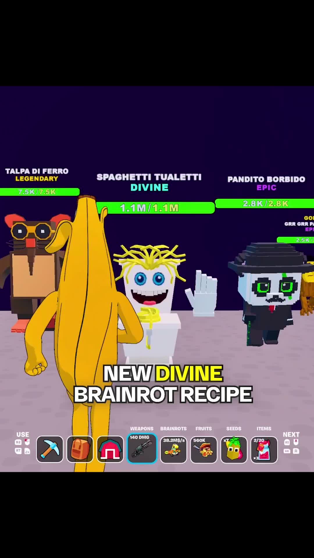 @Fruits Vs Brainrots ๐
