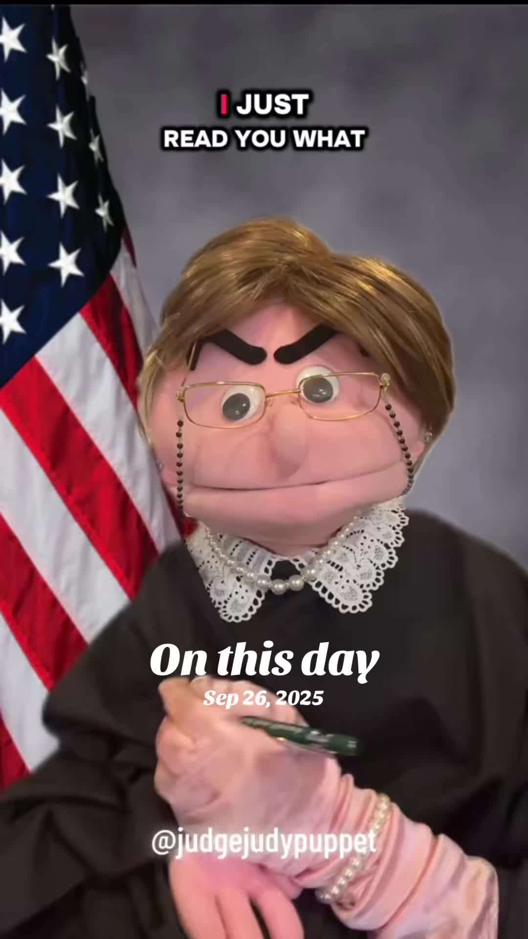 @Judy the Judgey Puppet Show
