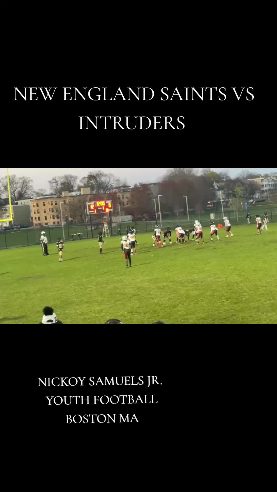 @Nickoy Samuels Jr. Football
