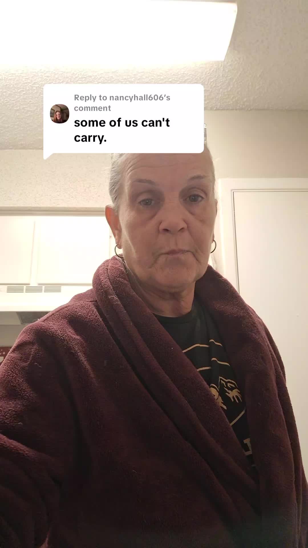 @granny at kitchen table 🎼🎵❌️