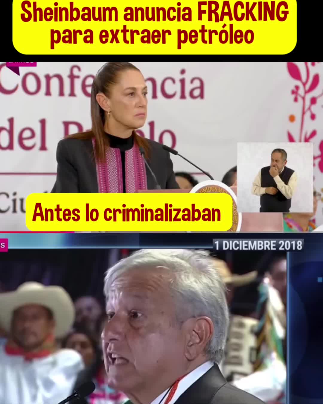 @Sheinbaum no falles al pueblo