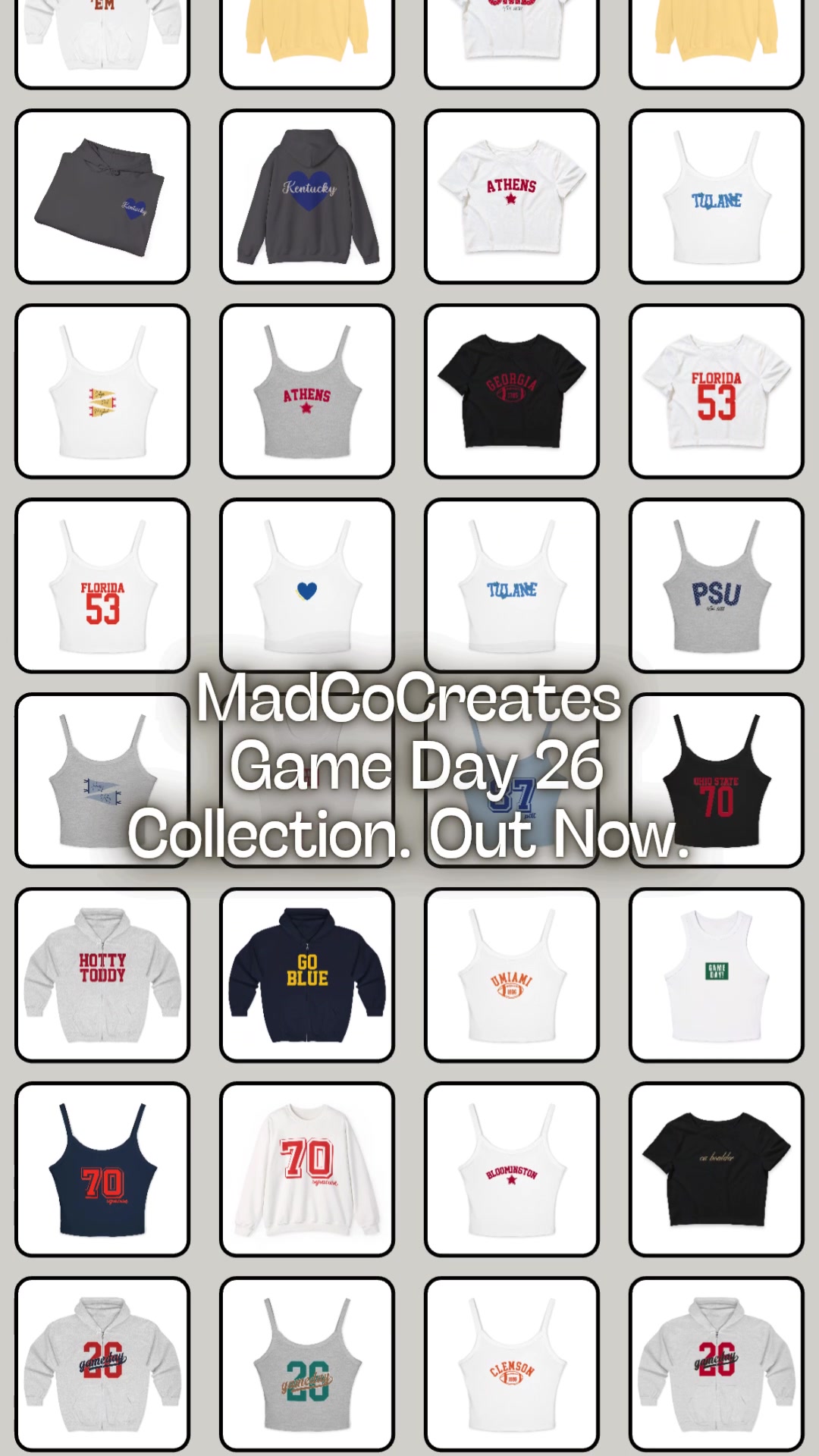 @Custom College Merch