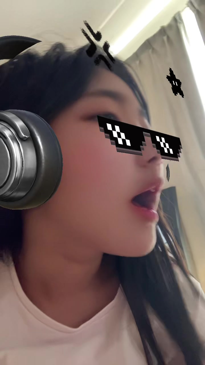 @笑い声窓拭き