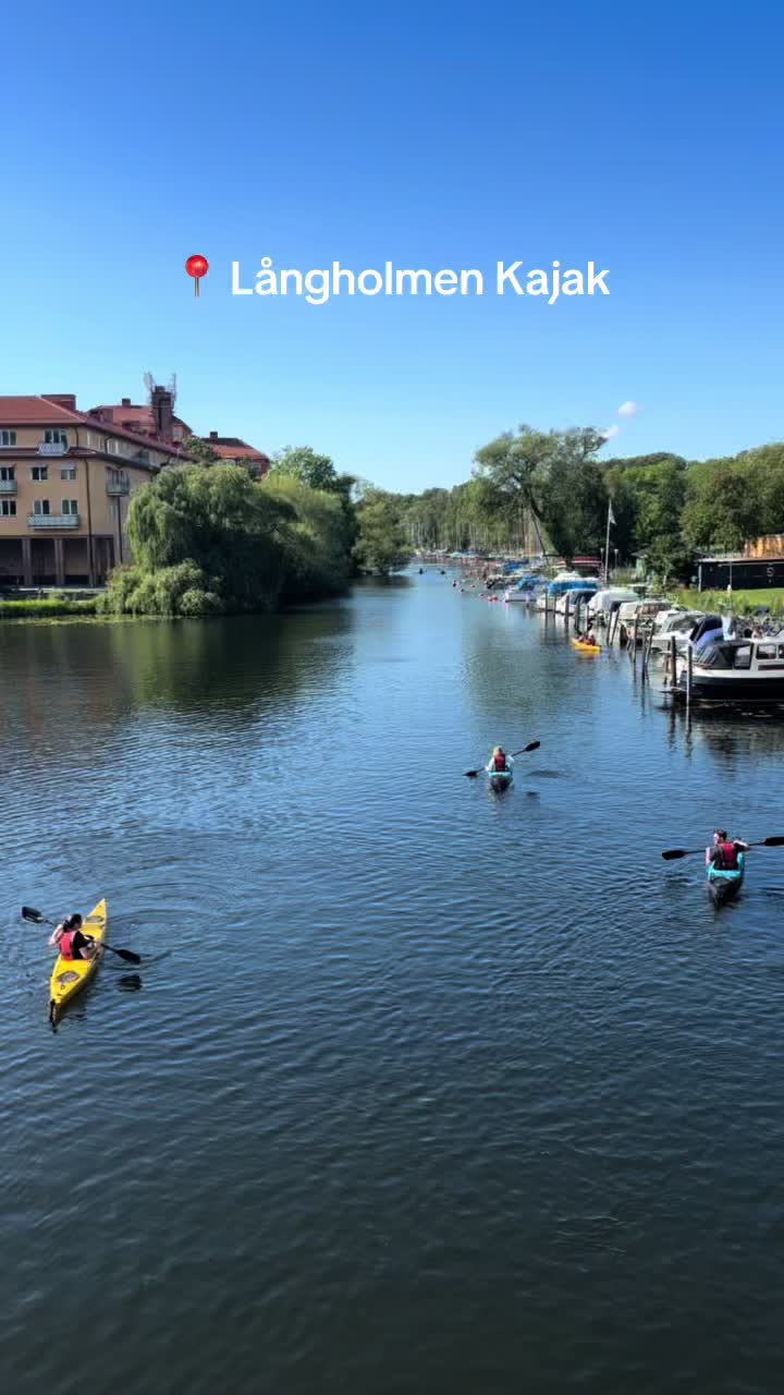 @L&aring;ngholmen kajak