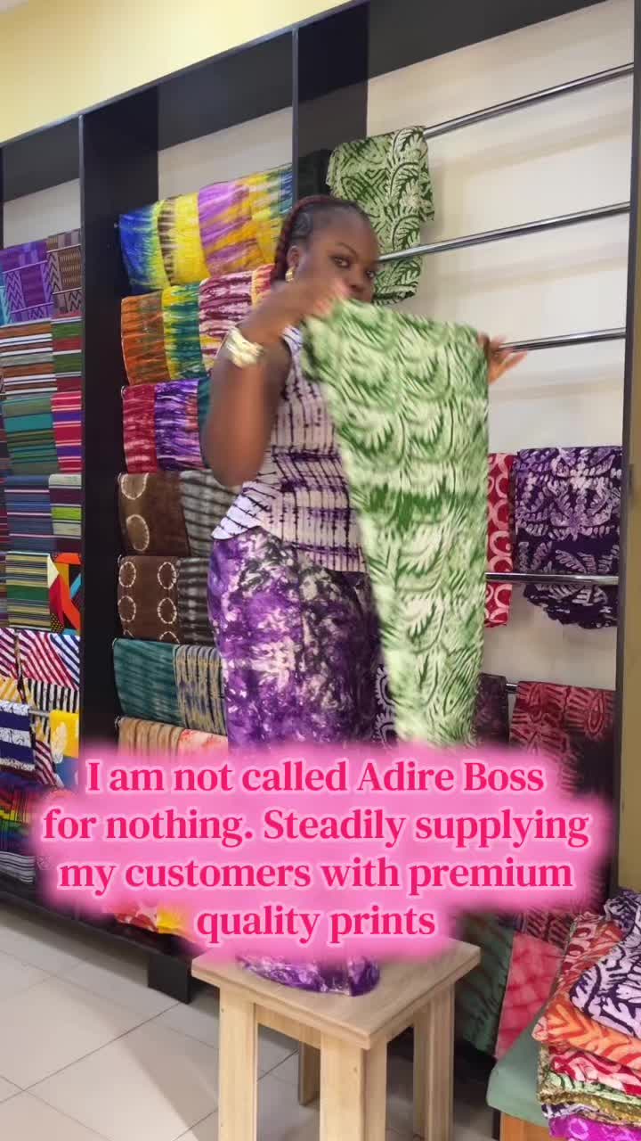 @Adire,Ankara vendor in Kaduna