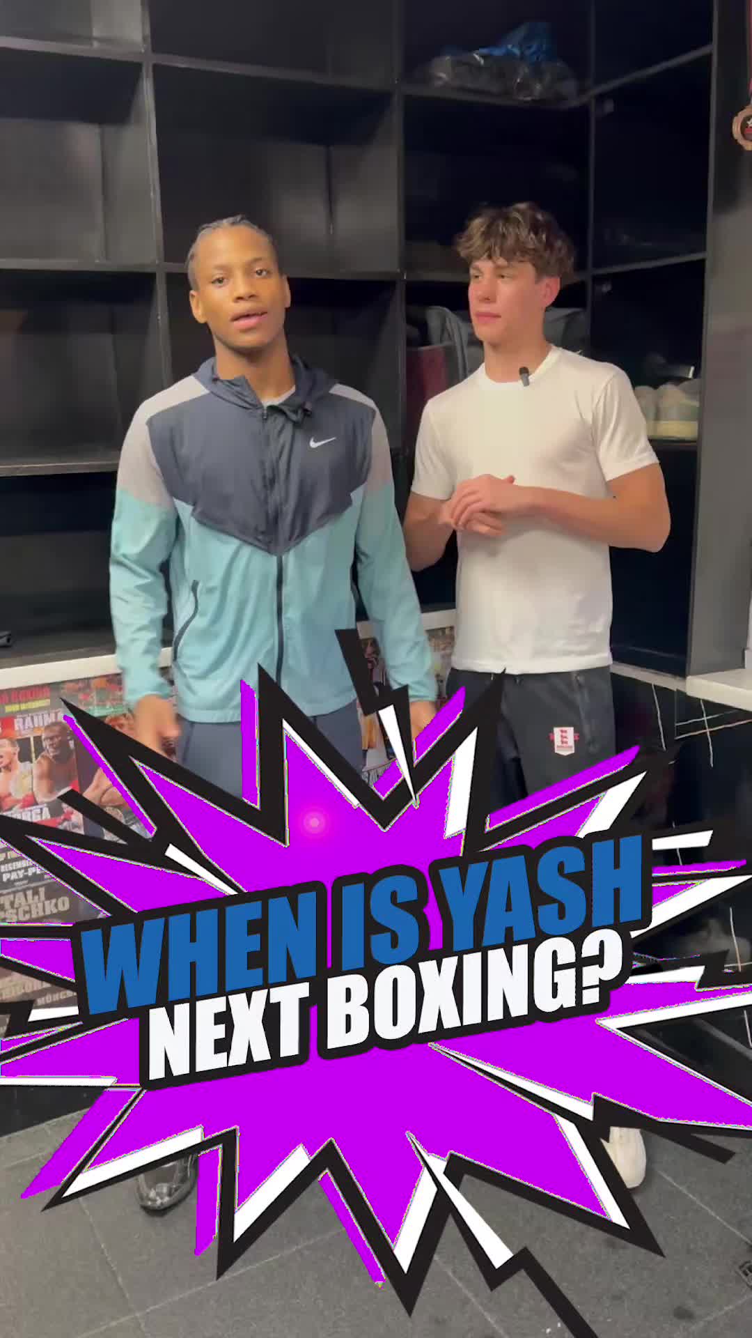 @Yash & Dylan Boxing