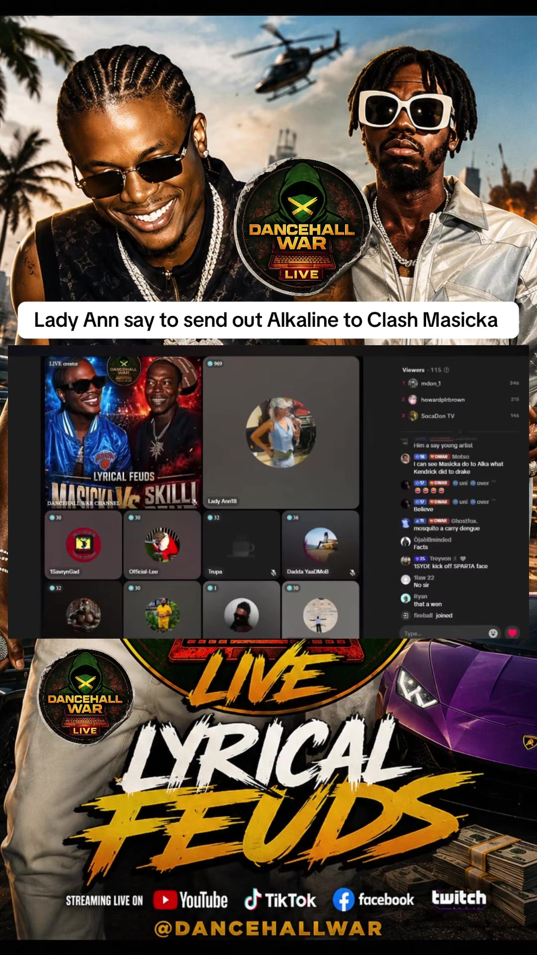 @DANCEHALL WAR CHANNEL