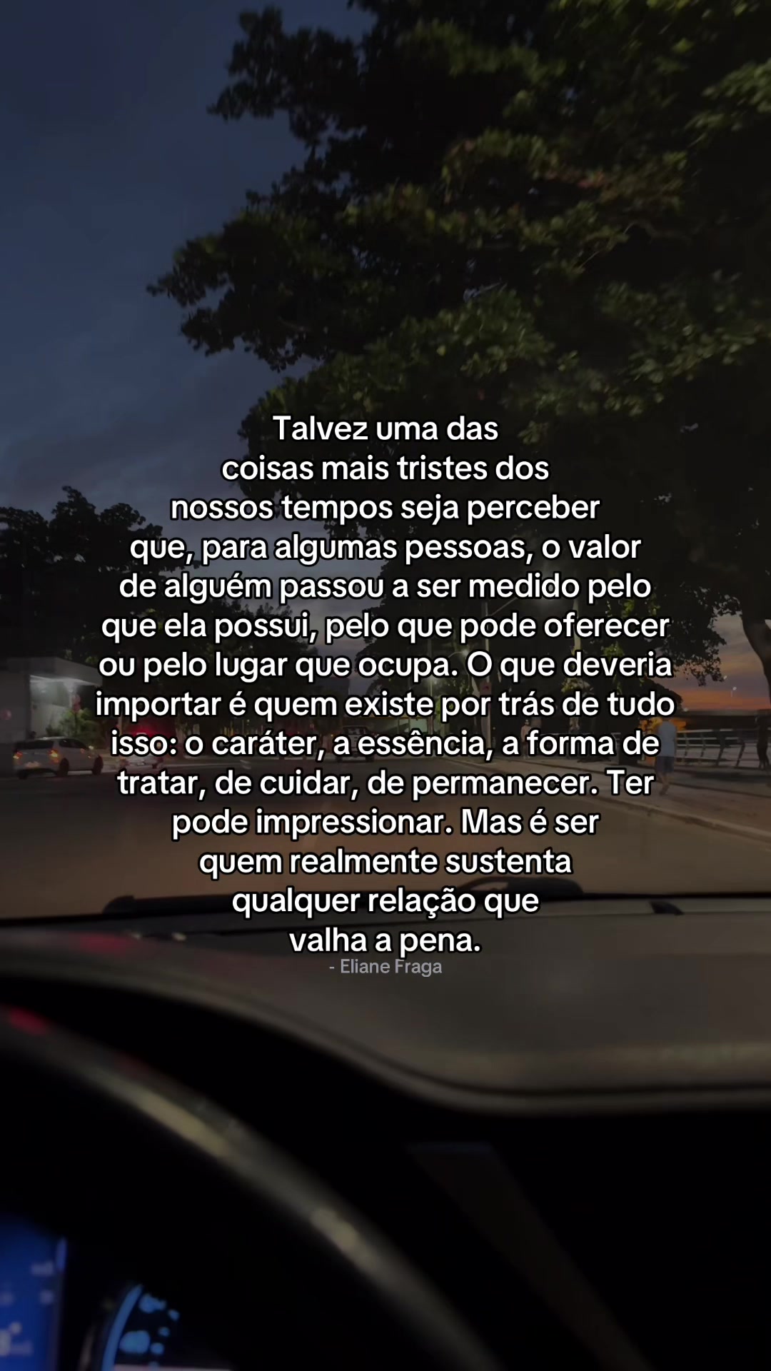 @Eliane Fraga/Frases e Reflex&atilde;o