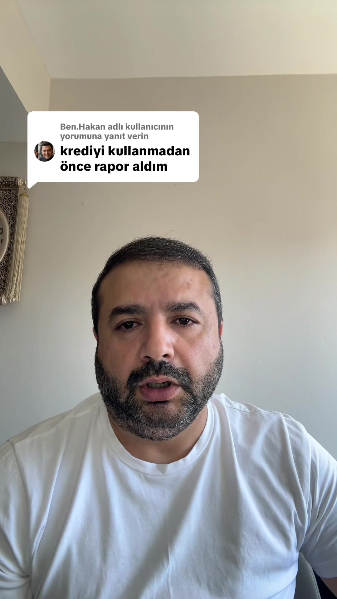 @Kredini geri almak istermisin
