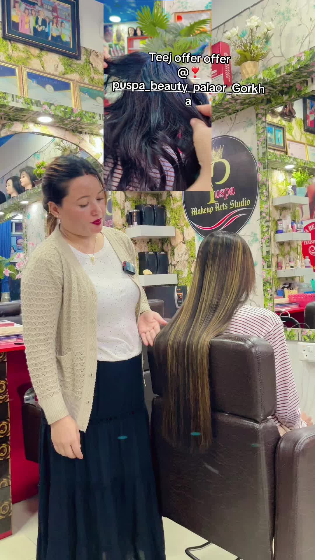 @❣️Puspa makeup studio Gorkha❤️