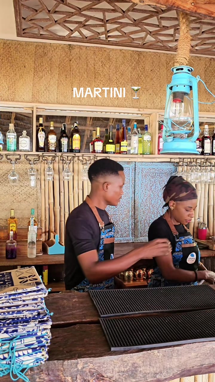 @Marafiki Beach Bar in Zanzibar