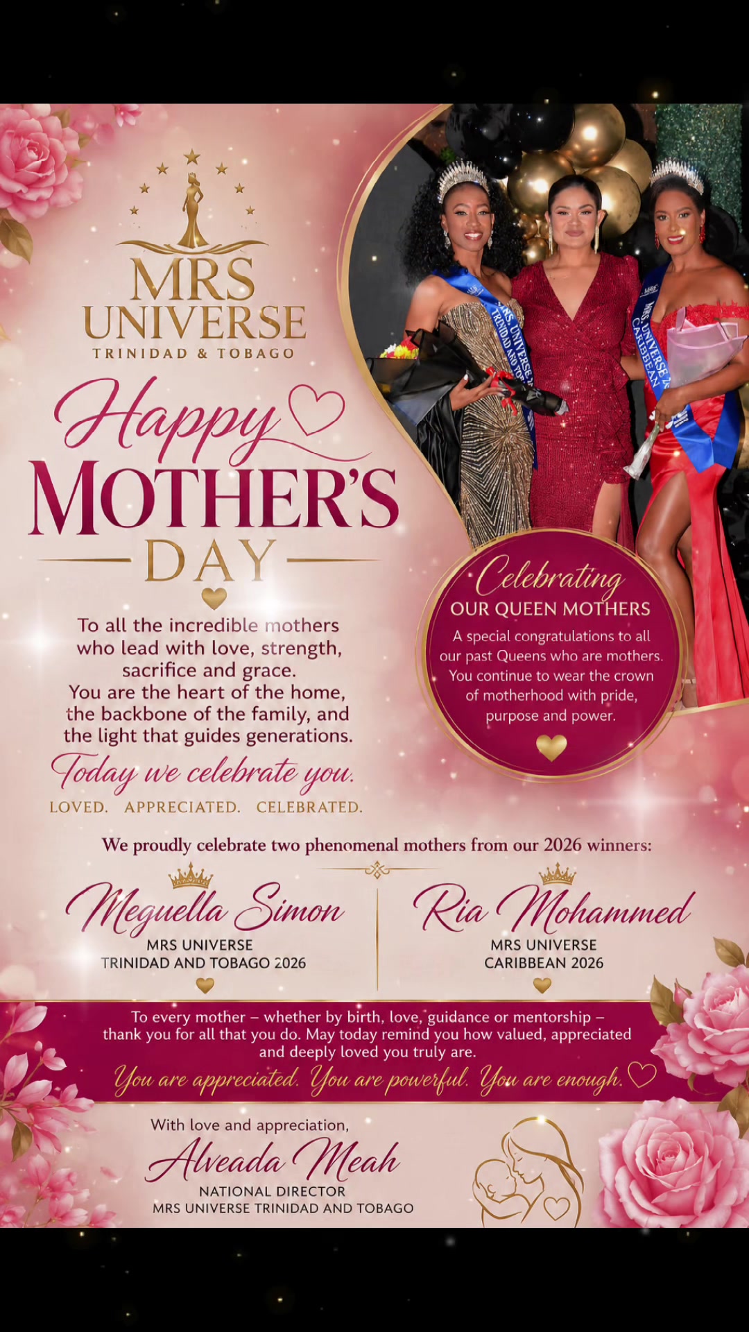@Mrs Universe Trinidad & Tobago