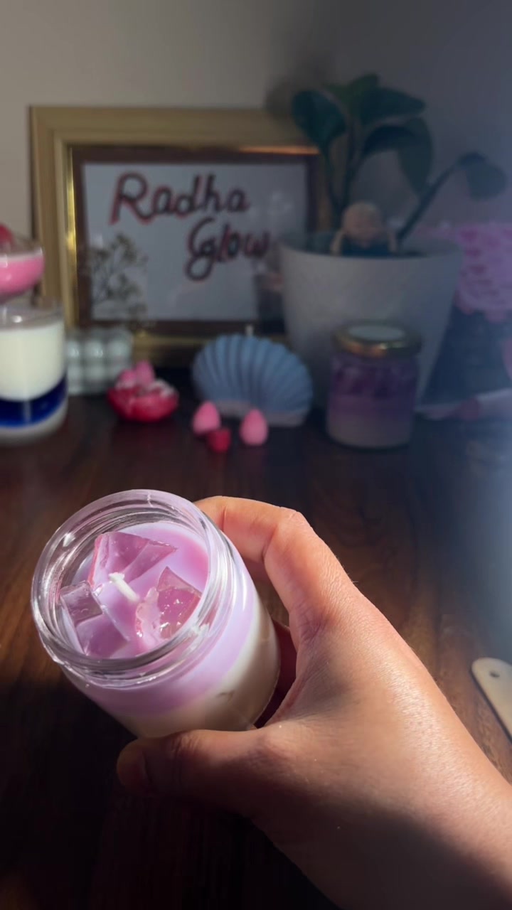 @RADHA_GLOW | scented candle