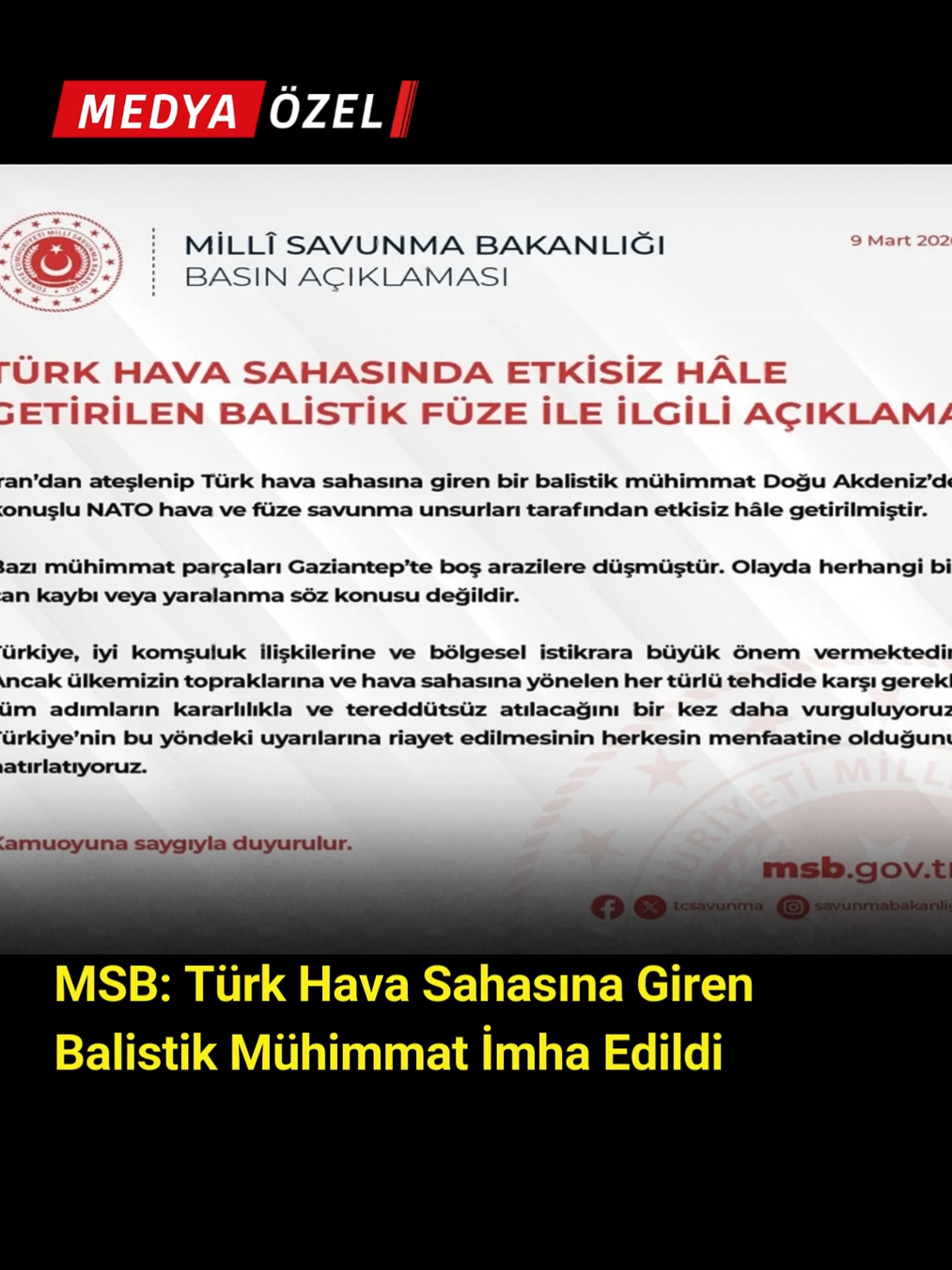 @Medya &Ouml;zel Haber