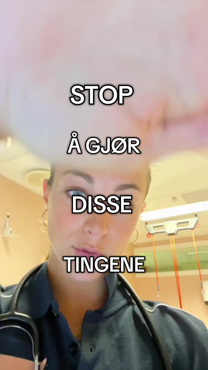 @Fysioterapeut Ingrid Nilssen