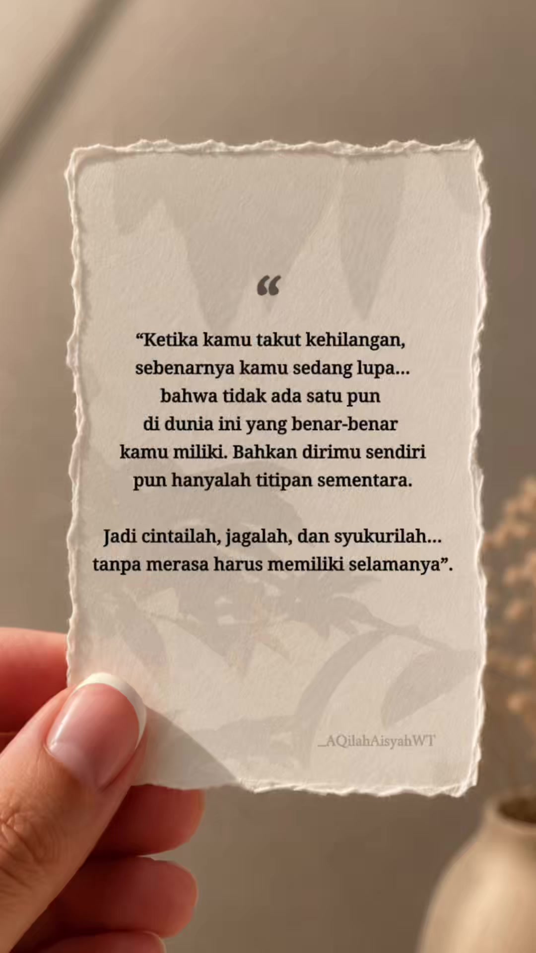 @AQilah Aisyah WT