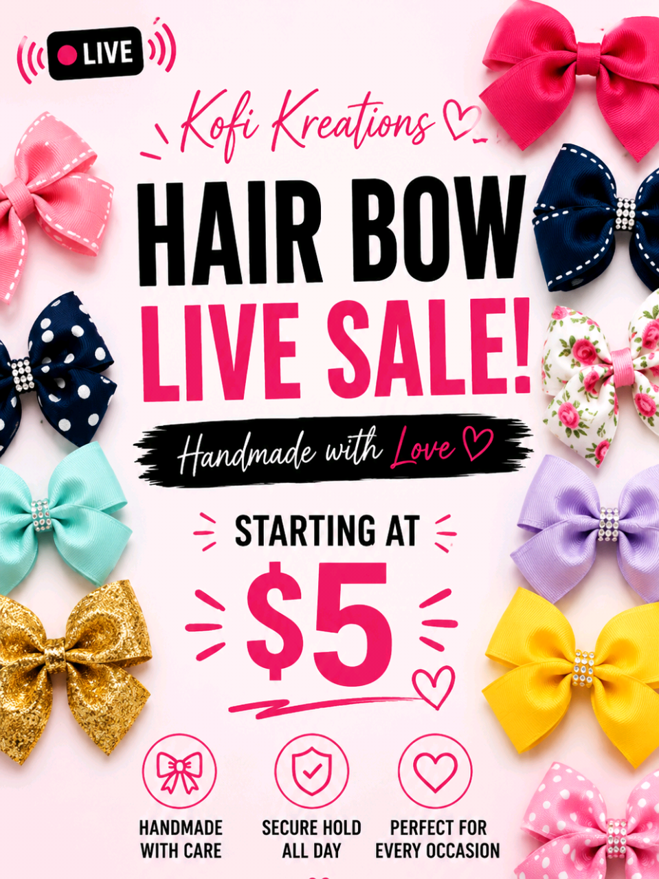 @Tameka | Hair Bow Designer