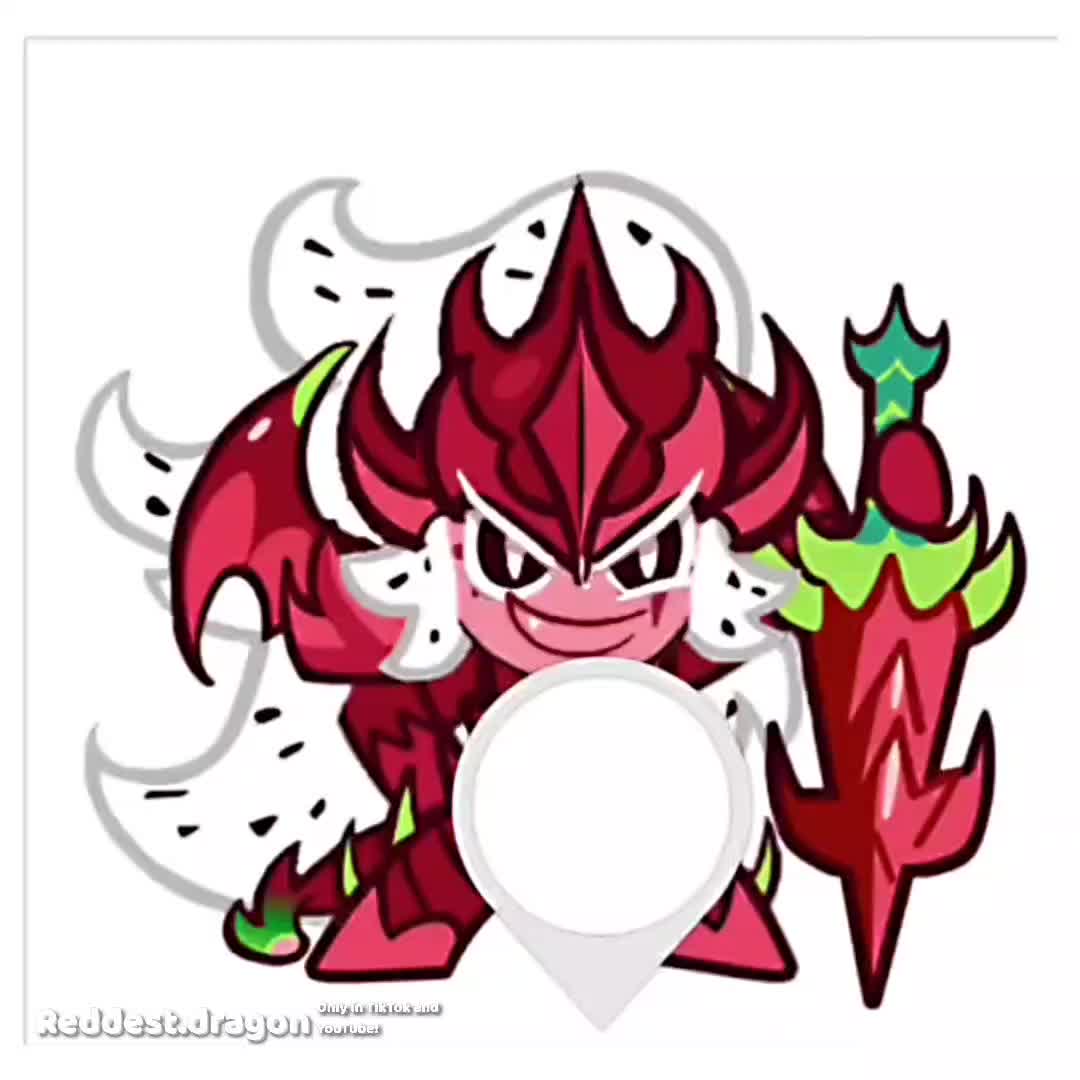 @Pitaya Dragon Cookie