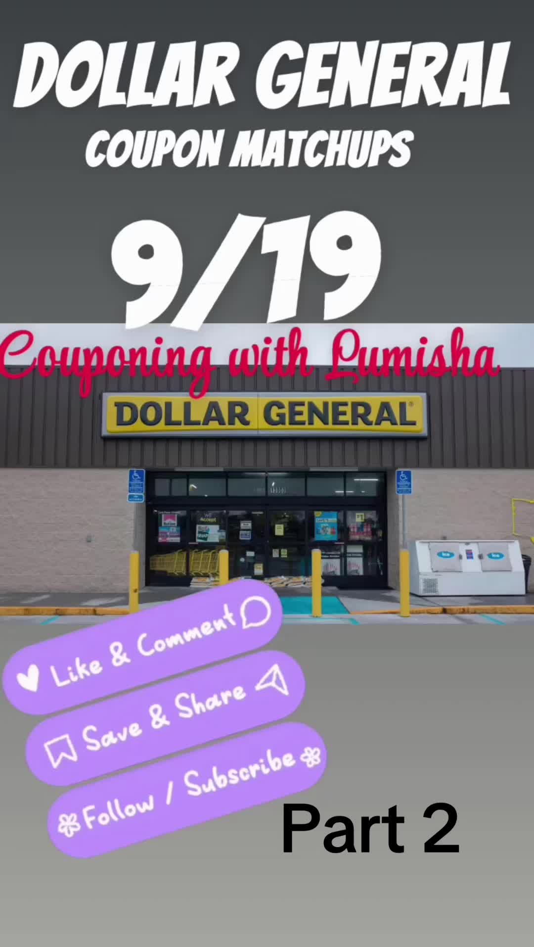 @Couponing with Lumisha