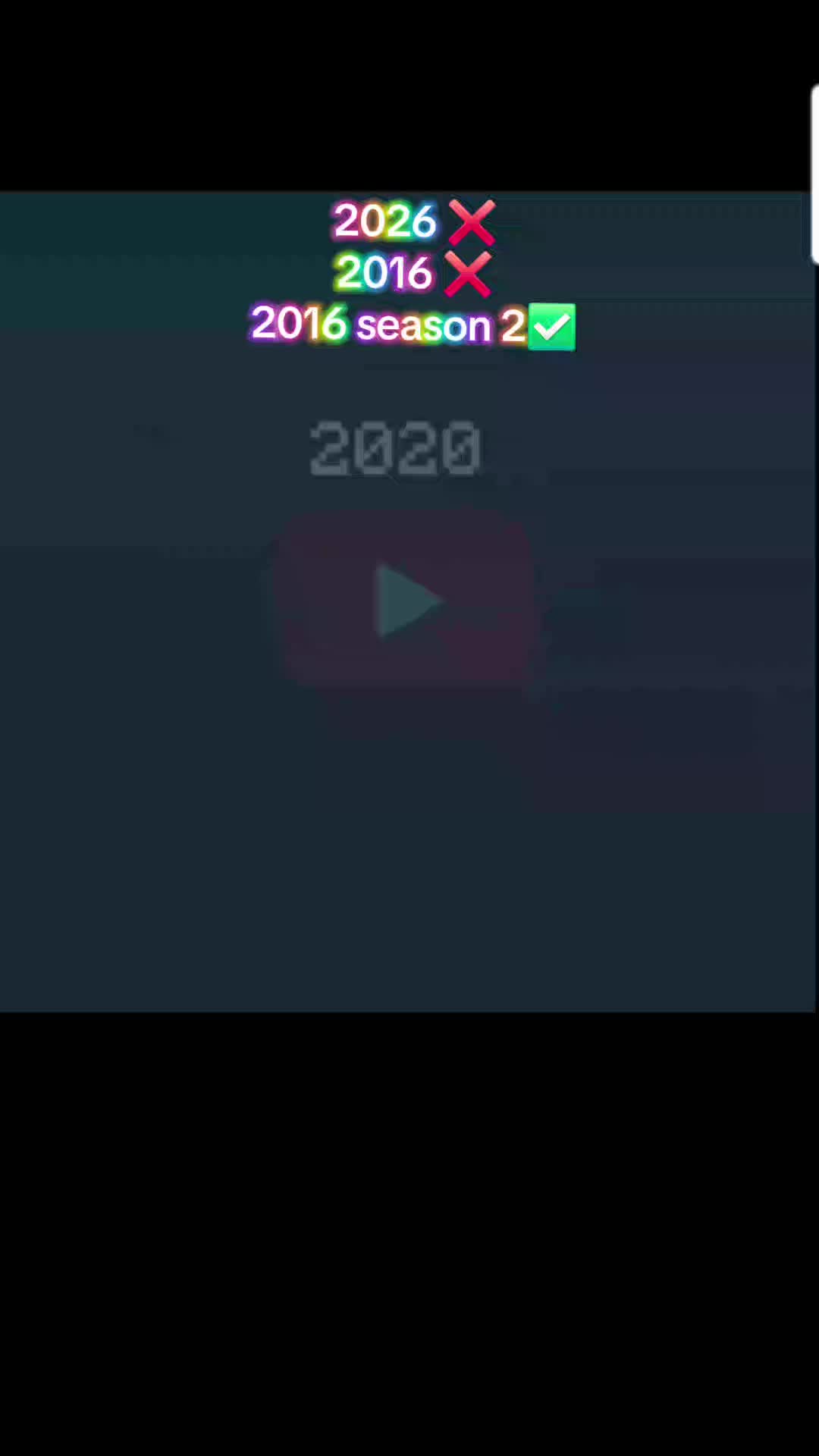 @2016 season 2
