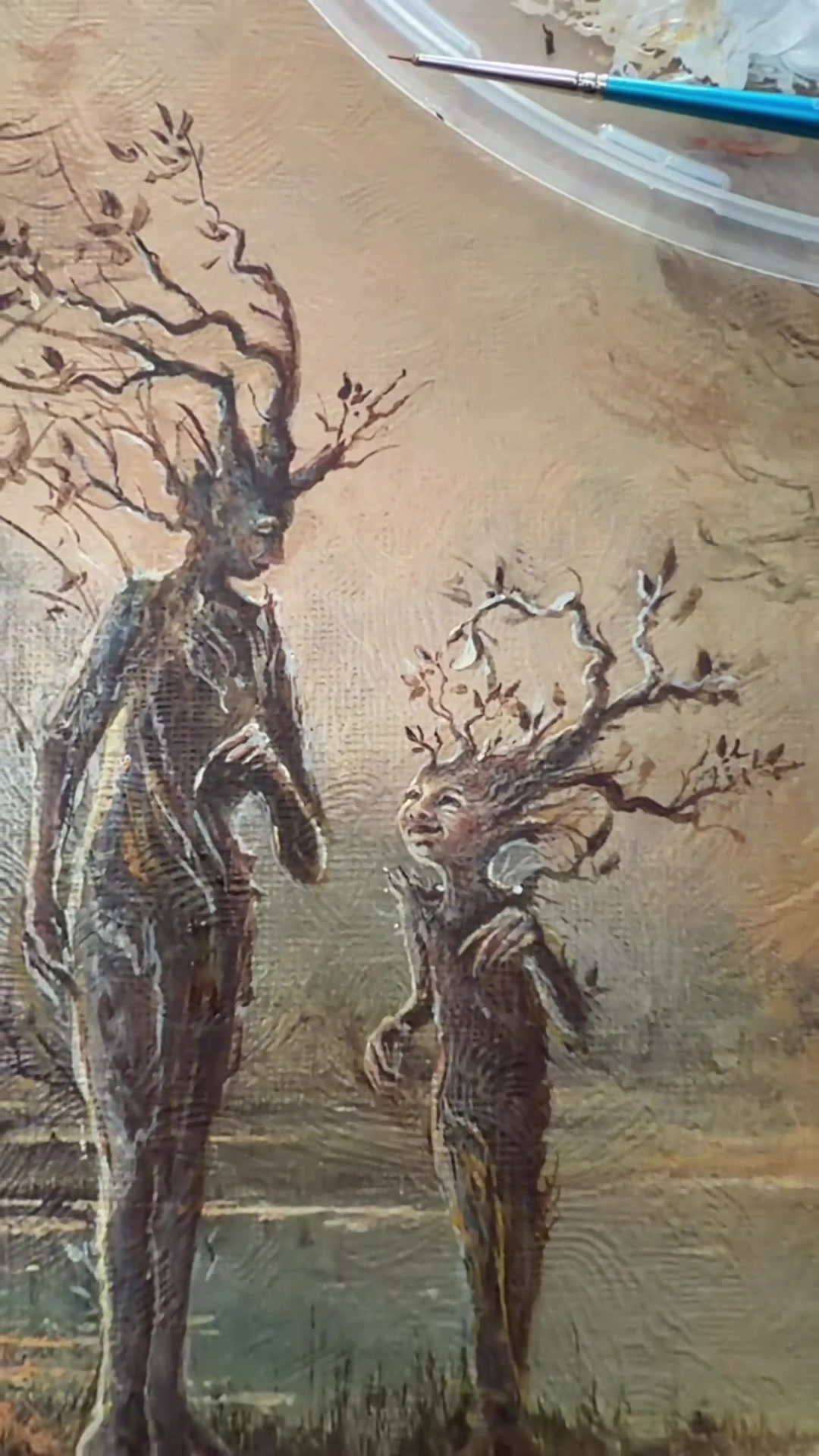 @Upcycled Vintage Art