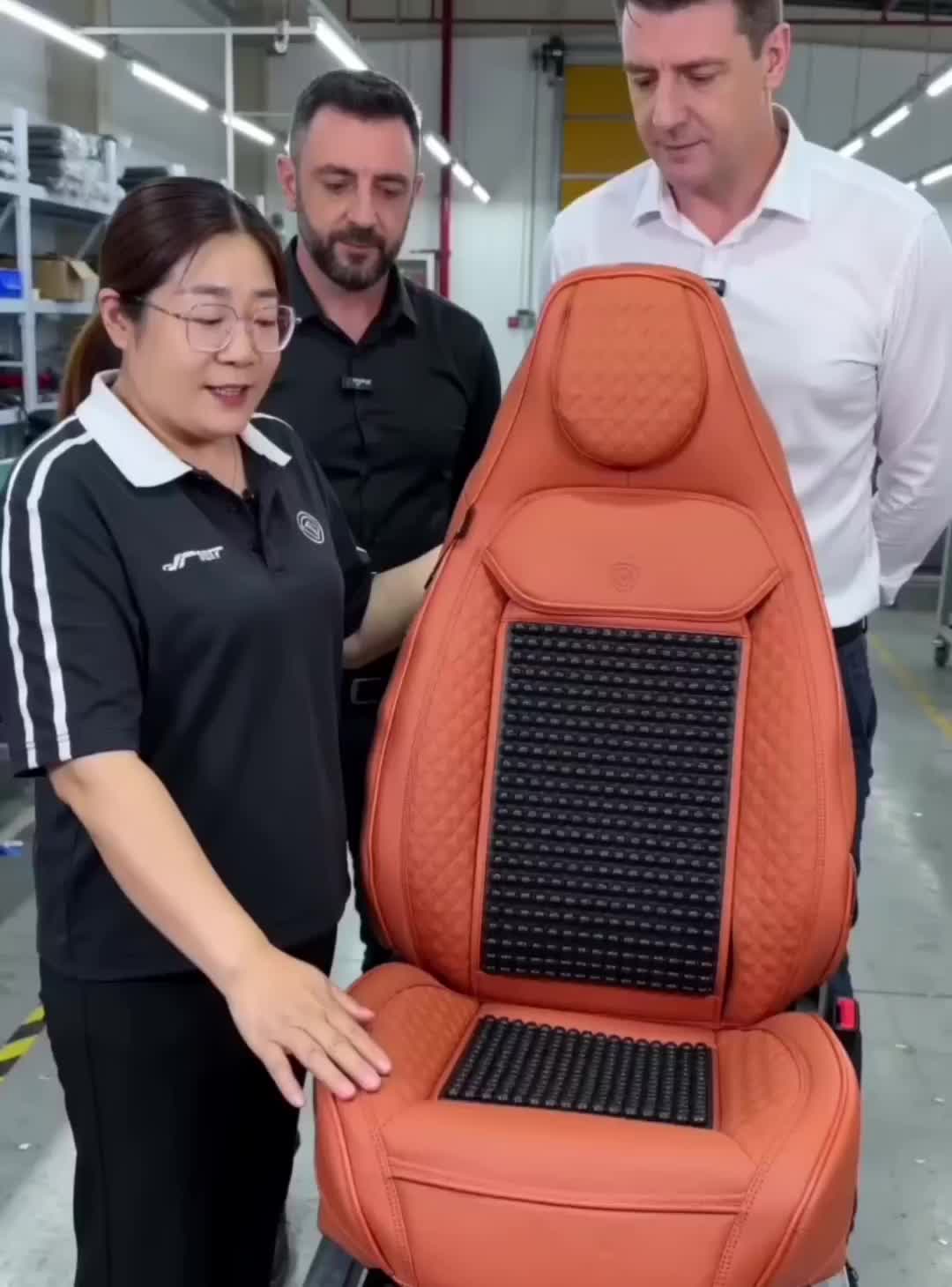 @Car seat factory  Anne