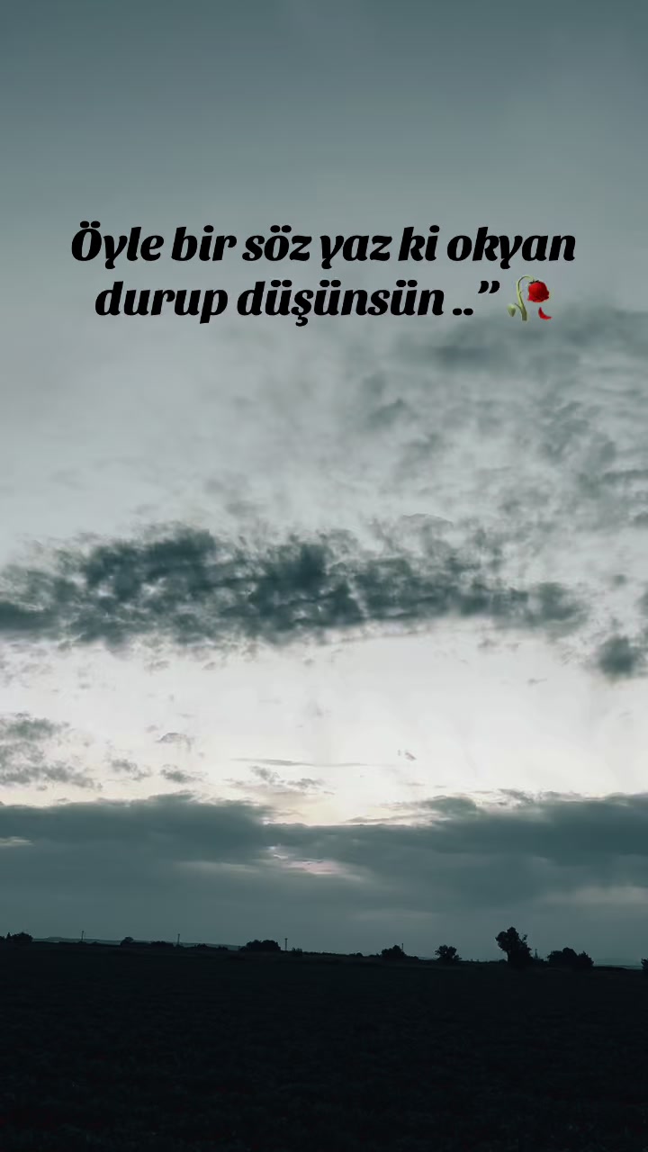 @Stori sayfam 🥀