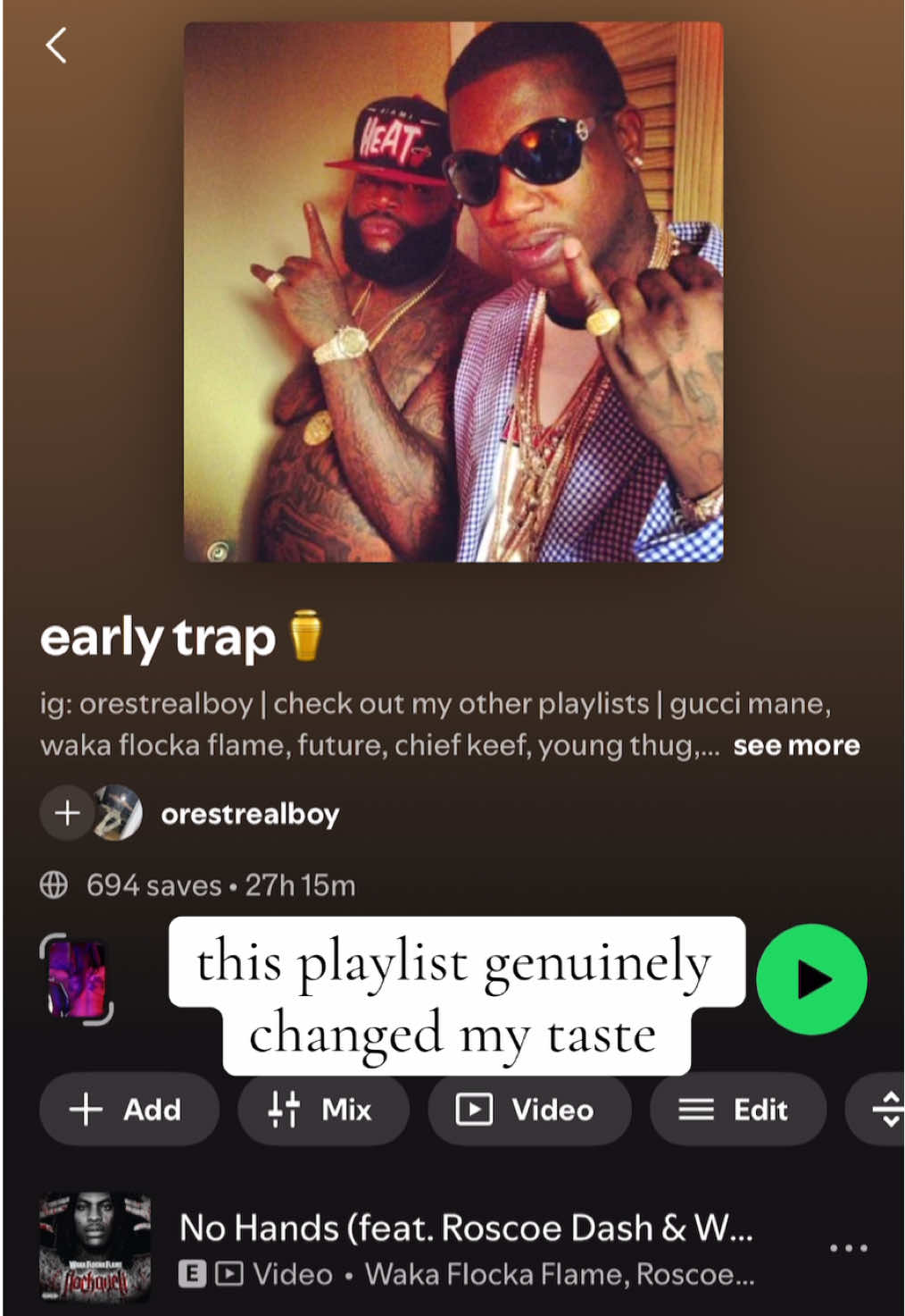 @spotify playlists