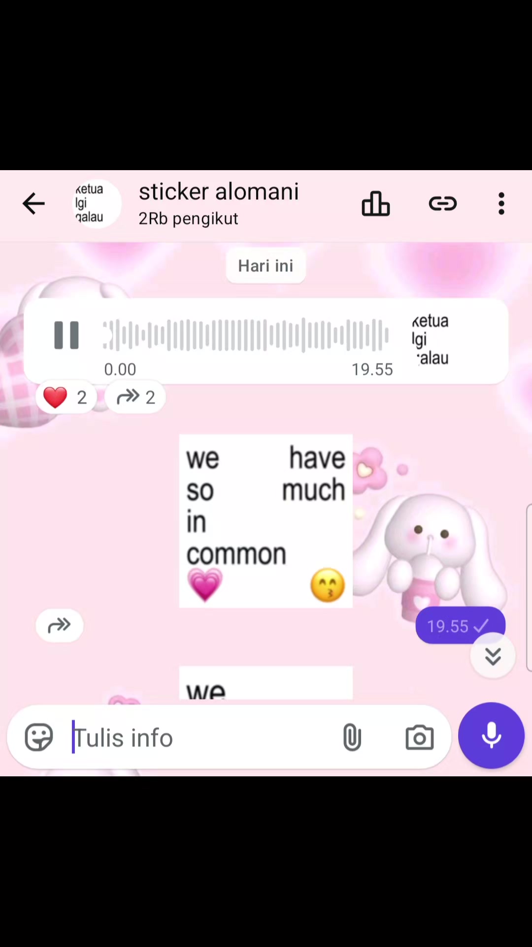 @stiker x audio lucuk✨️🎀