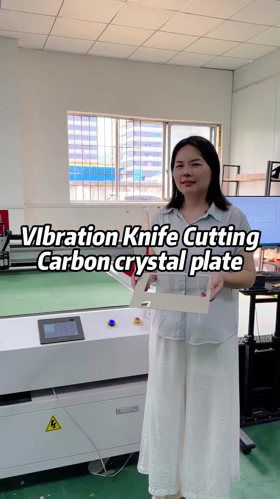 @Cutting machine factory