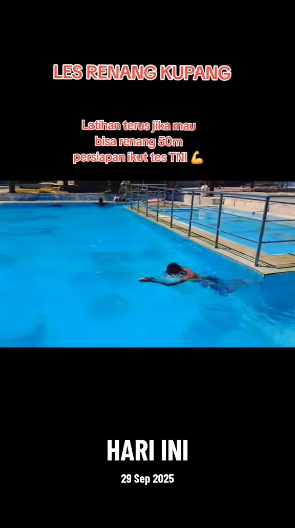 @Ria swimming NTT