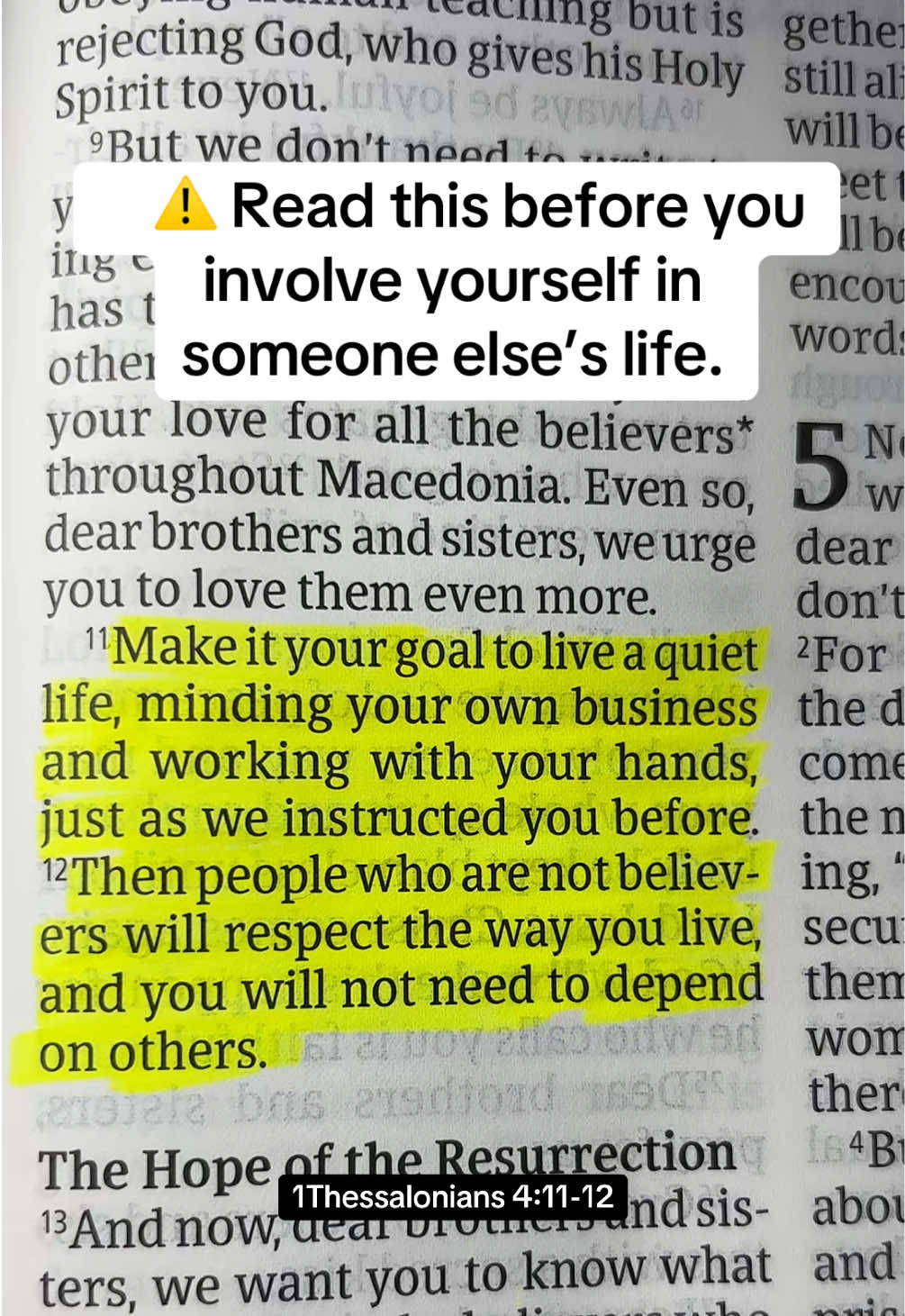 @The Unspoken Reality