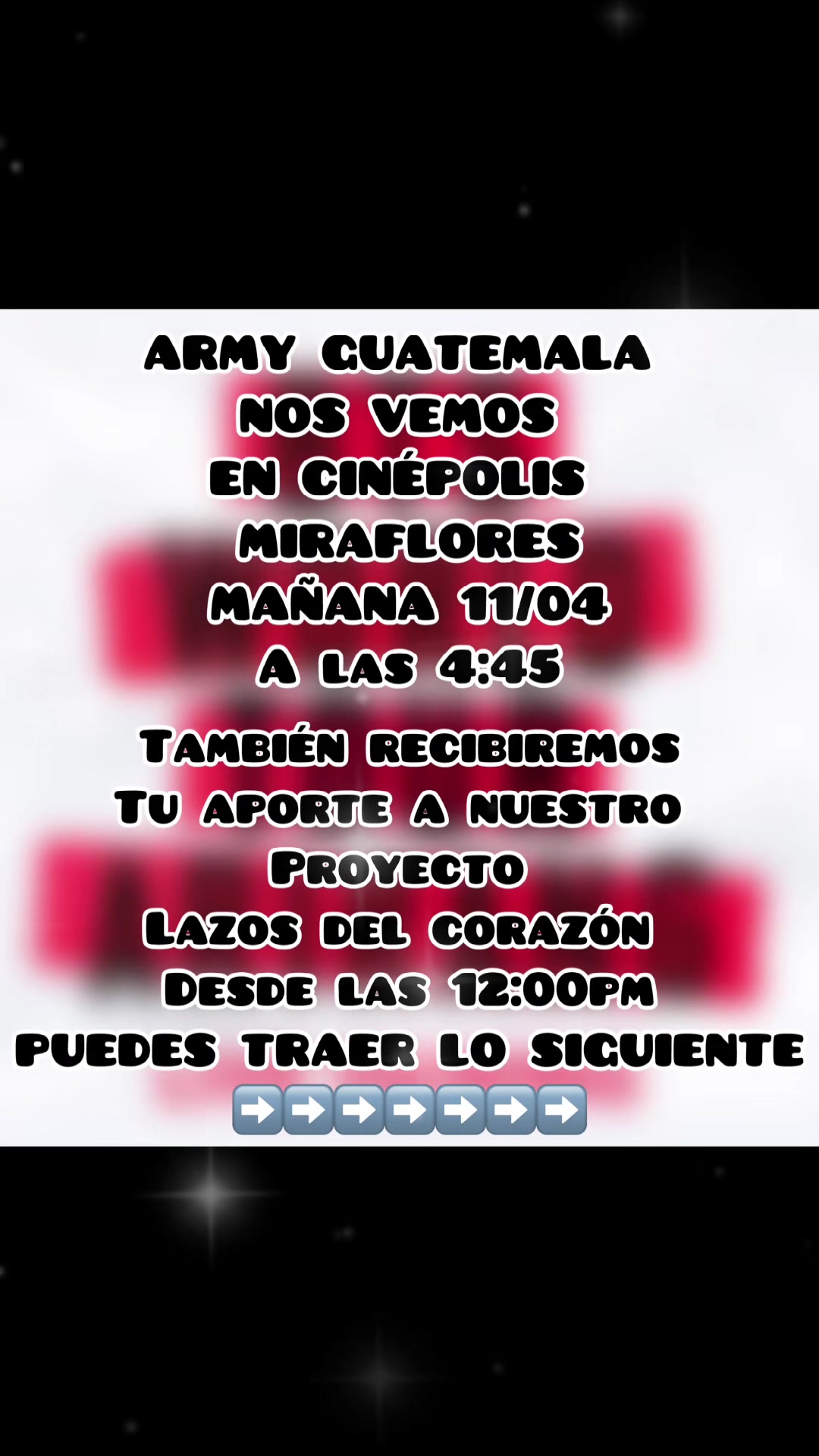 @Army In Love BTS Guatemala