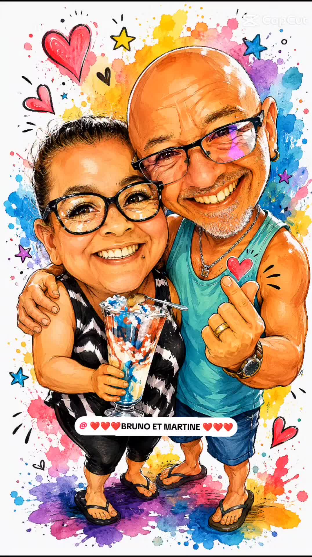 @❤️ MARTINE ET BRUNO ❤️AMOUR ❤️
