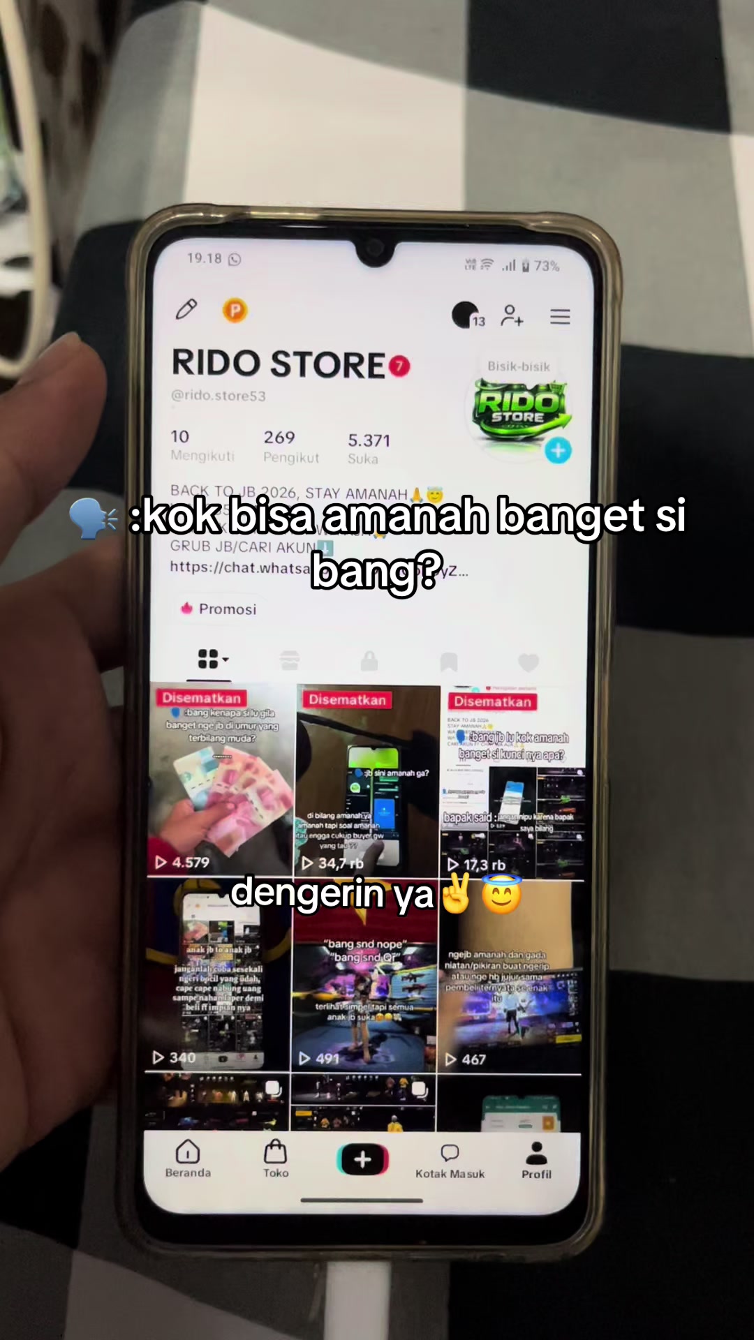 @JB FF RIDO STORE