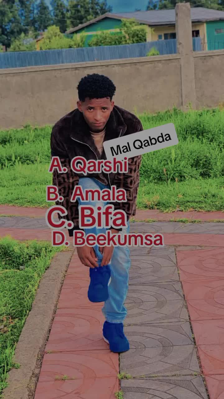 @Abdishaa Nagewo Labuu Buna