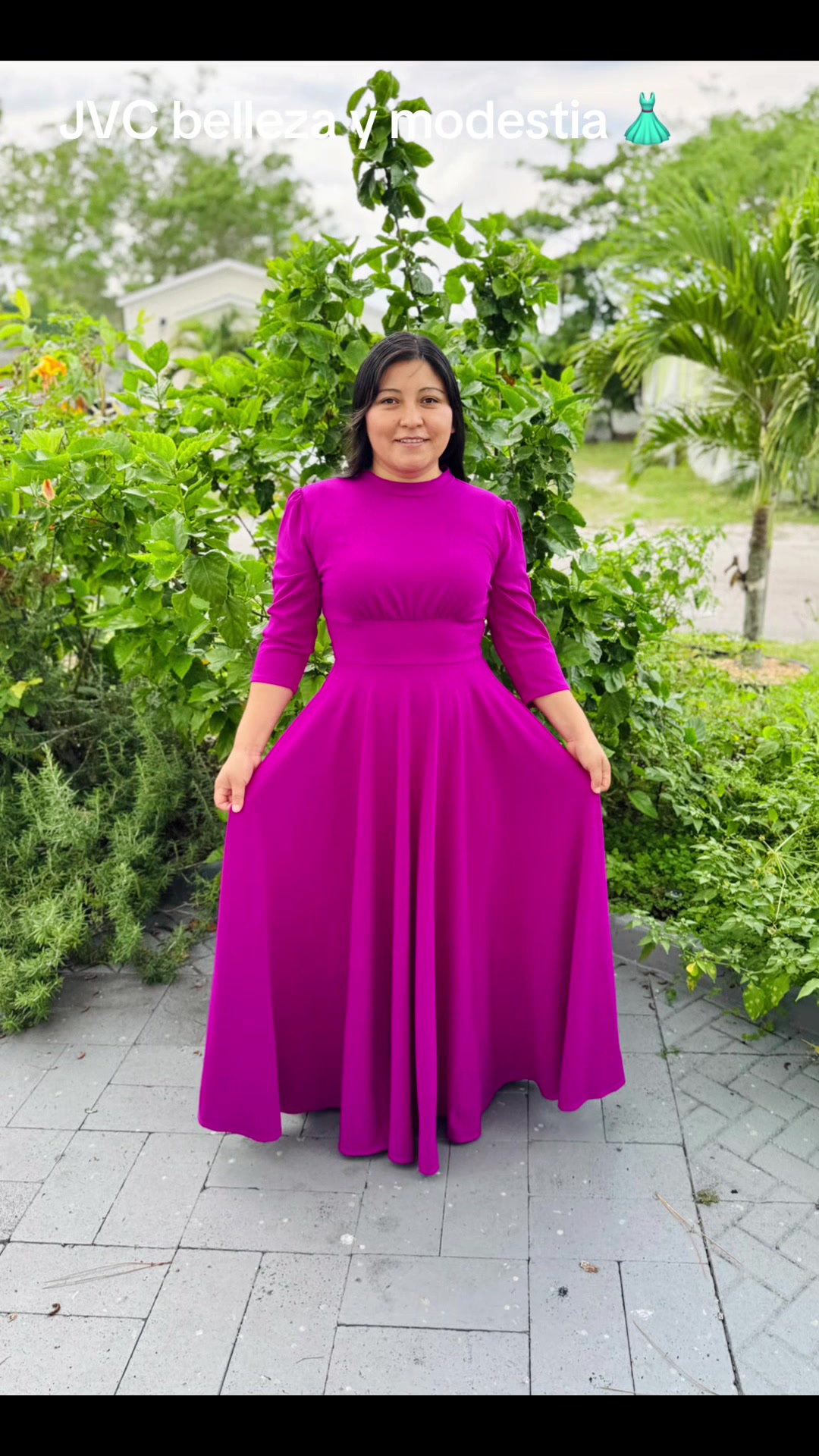 @JVC belleza y modestia 👗😍
