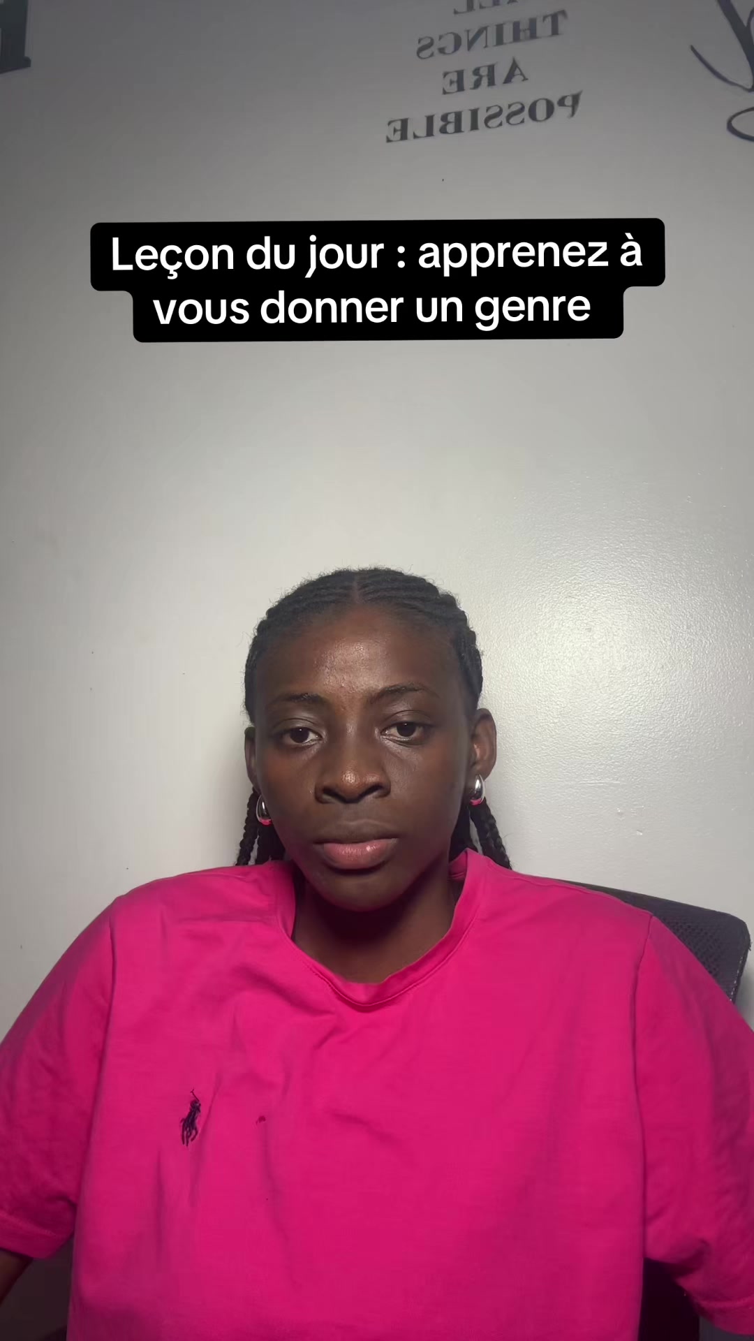 @Mme la présidente