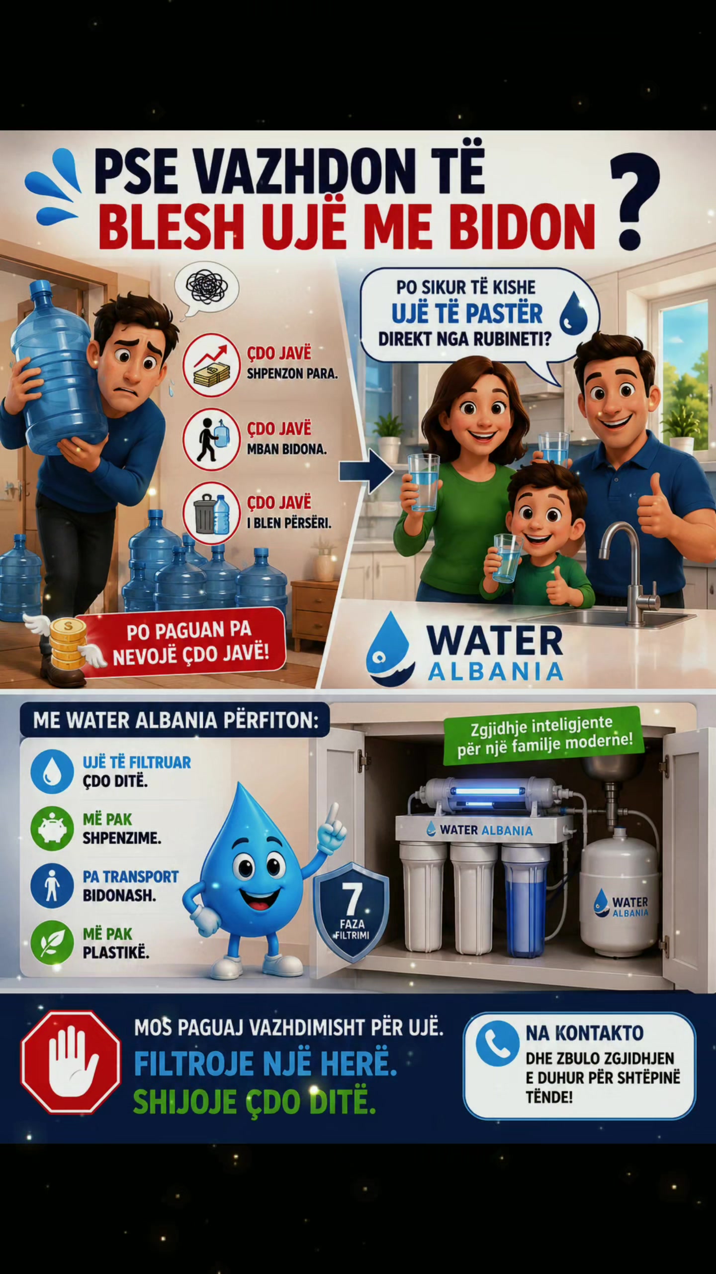 @Water Albania Filtra Uji