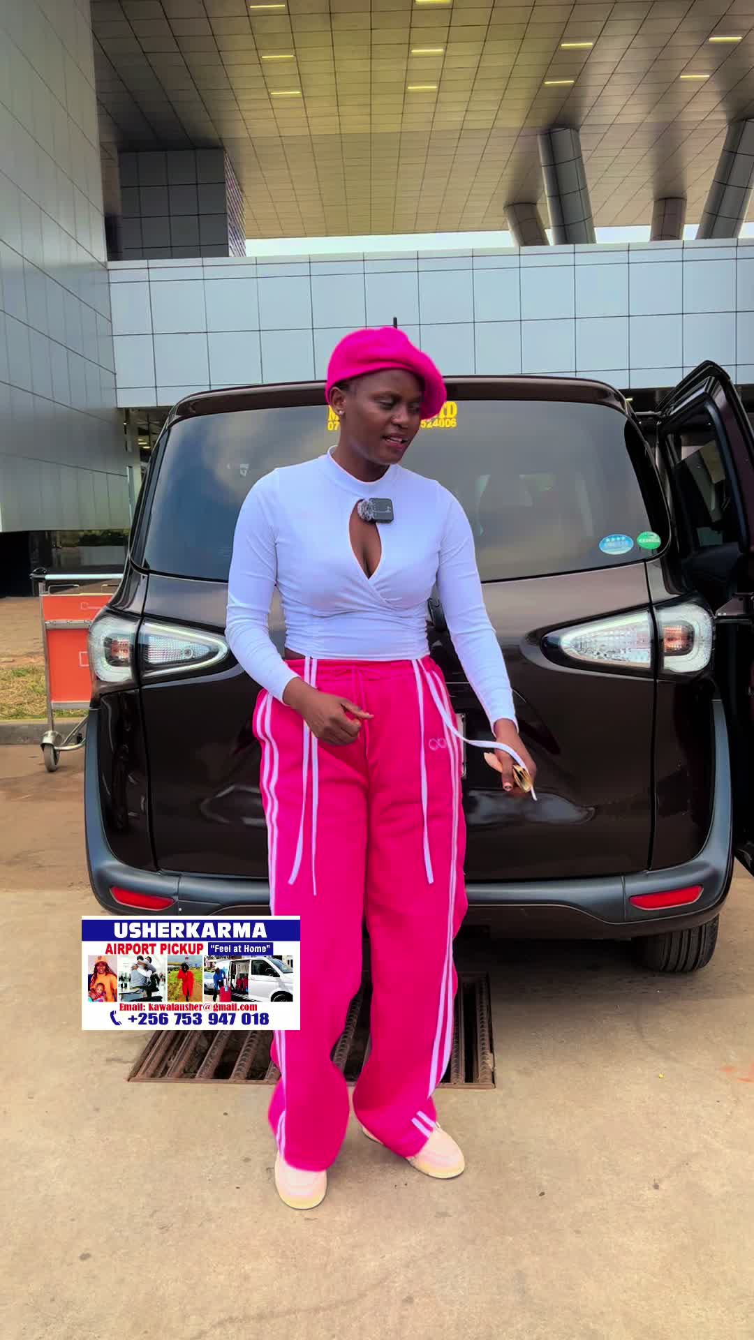 @USHERKARMA AIRPORT PICKUP 🇺🇬