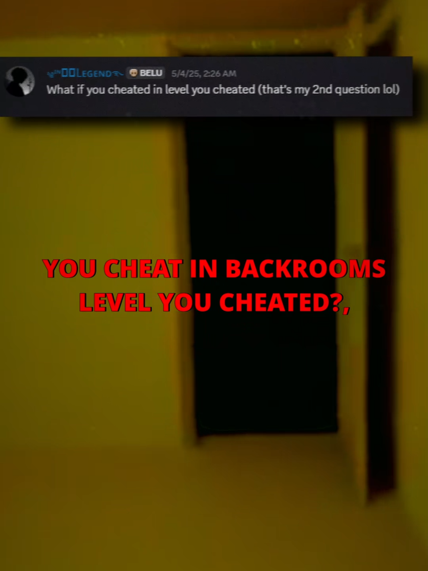 @TheBackroomsInformation