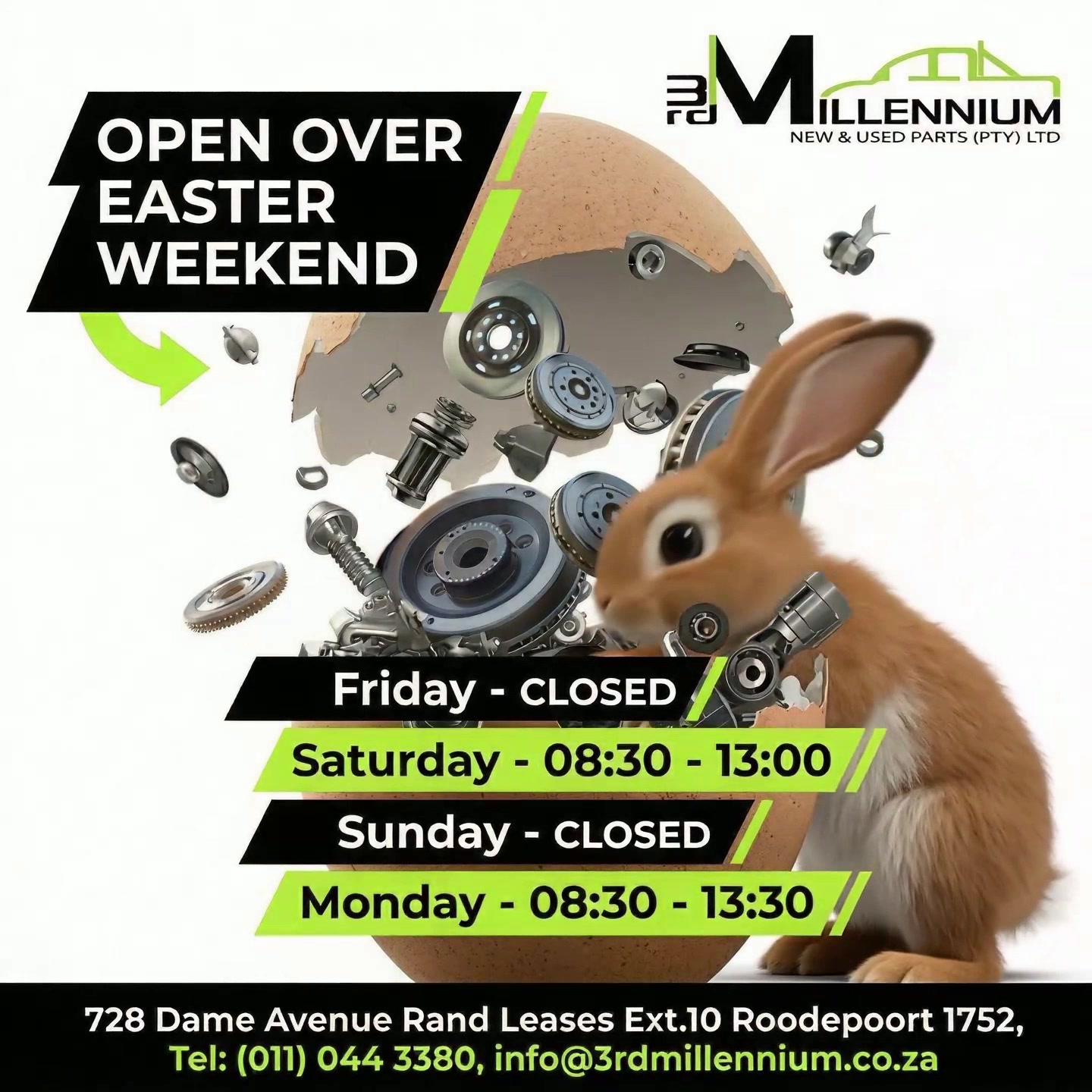 @3rd Millennium Parts