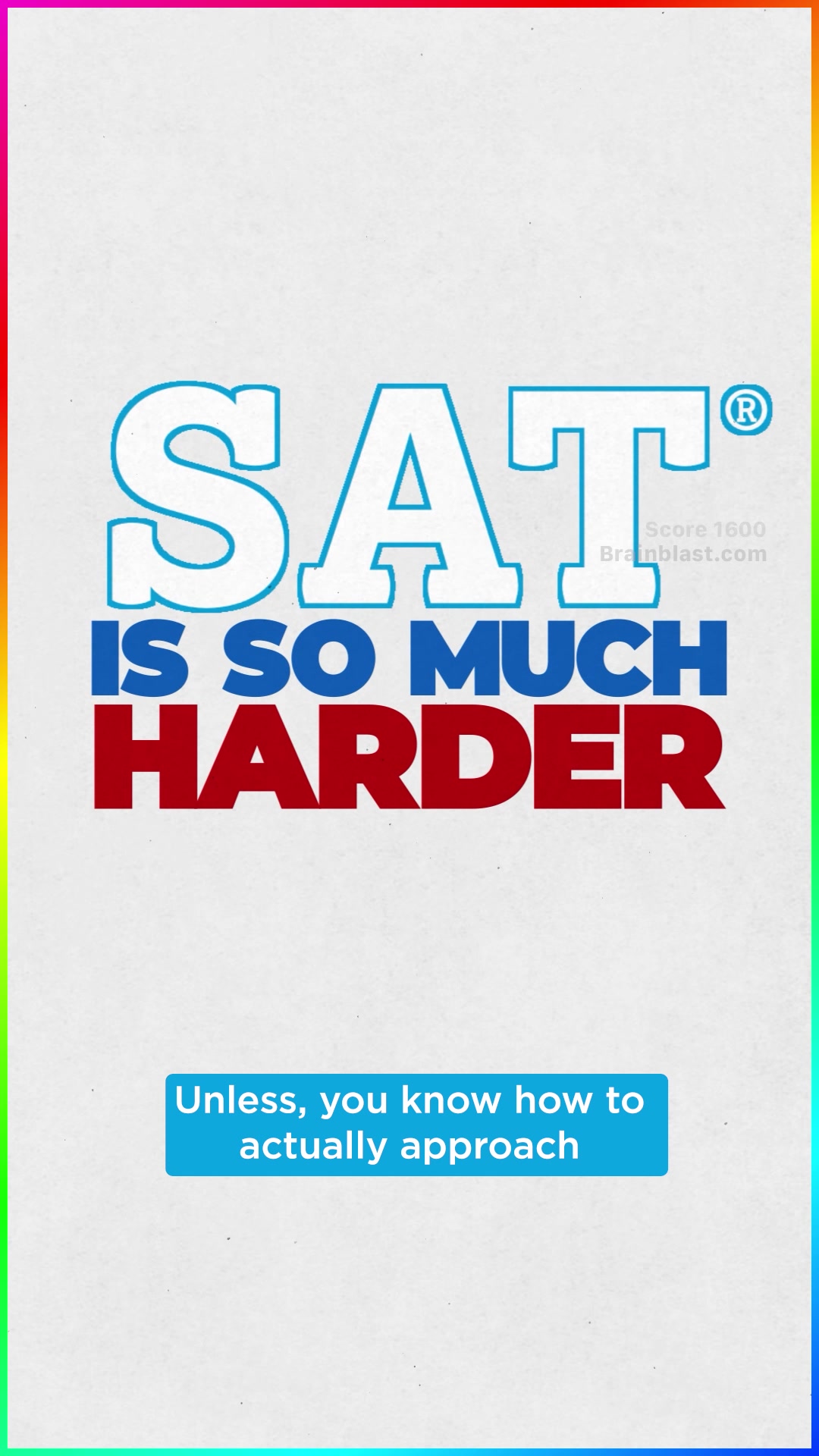 @Brainblast SAT App