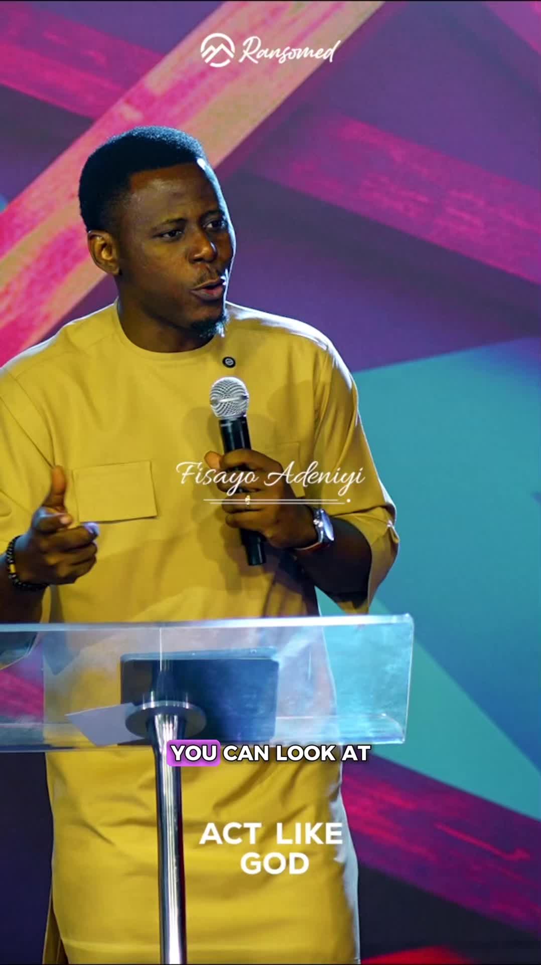 @Rev Fisayo Adeniyi