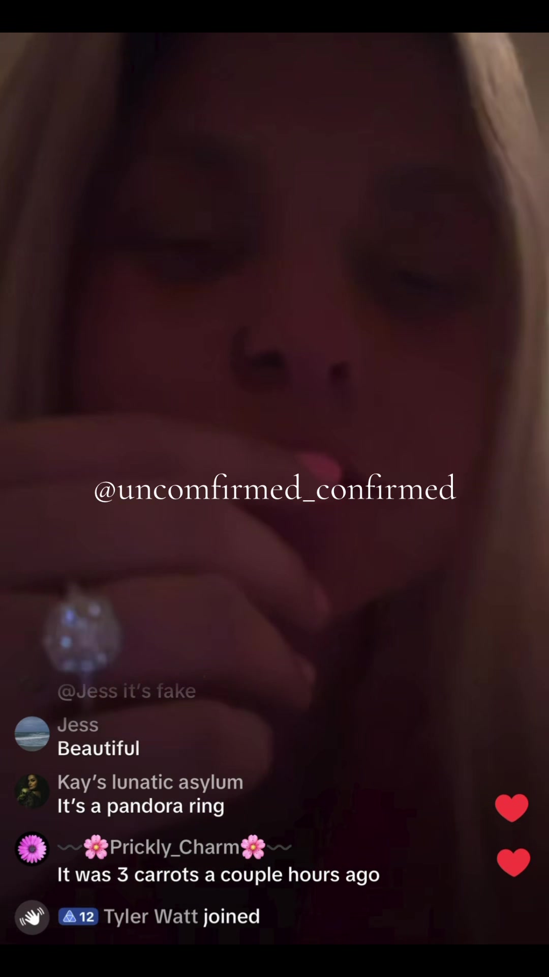 @Unconfirmed confirmed